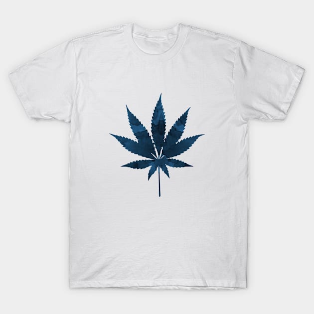 Cannabis leaf T-Shirt by TheJollyMarten